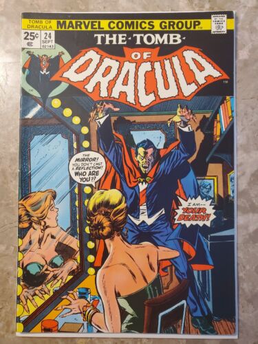 Vintage Tomb of Dracula #24 (1974 Marvel Comics) - FN+