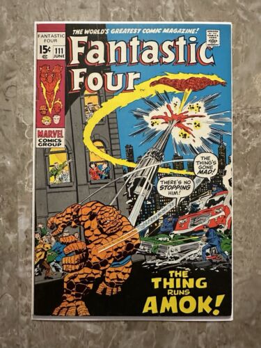 Fantastic Four #111 VF 8.0 (1971 Marvel Comics)