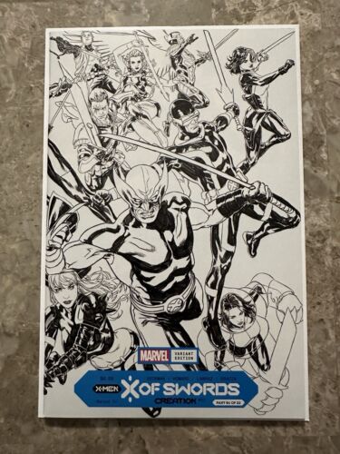 X of Swords Creation #1 1:100 NM 9.4-9.6 (Marvel 2020) Mark Brooks Wraparound