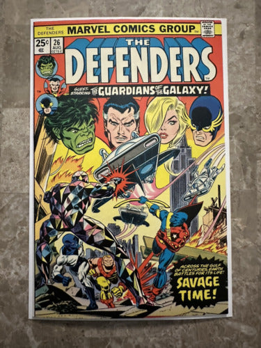 Defenders #26 VF+ 8.5 (1975 Marvel Comics)