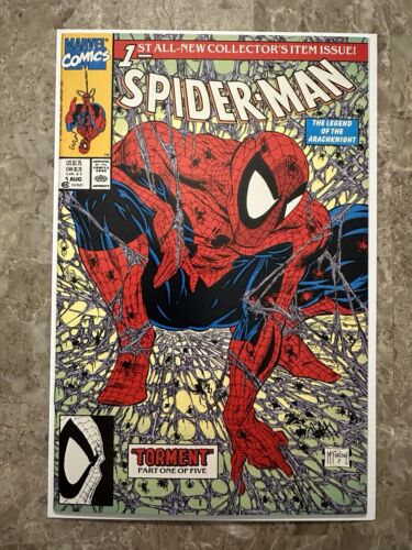 Spider-Man #1 NM+ 9.6-9.8 (1990 Marvel Comics)