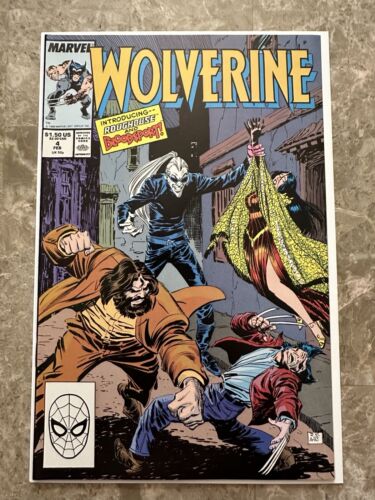 Wolverine #4 VF+ (Marvel Comics 1989) - Nice High Grade