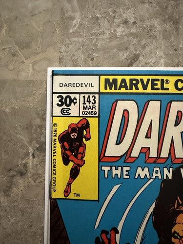 Daredevil #143 VF+ 8.5 (1976 Marvel Comics)