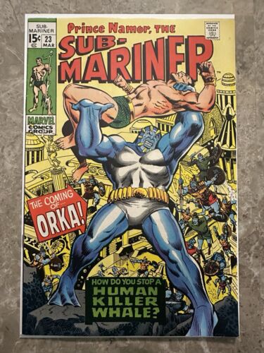 Sub-Mariner #23 VF+ (Marvel Comics 1970)