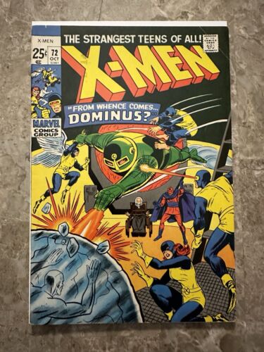 X-Men #72 FN+ (1971 Marvel Comics)