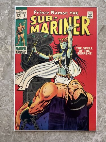 Sub-Mariner #9 VF (Marvel Comics 1969)