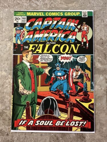 Captain America #161 (Marvel Comics 1973) - VF-