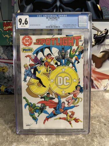 DC Spotlight #1 CGC 9.6 (DC Comics 1985)