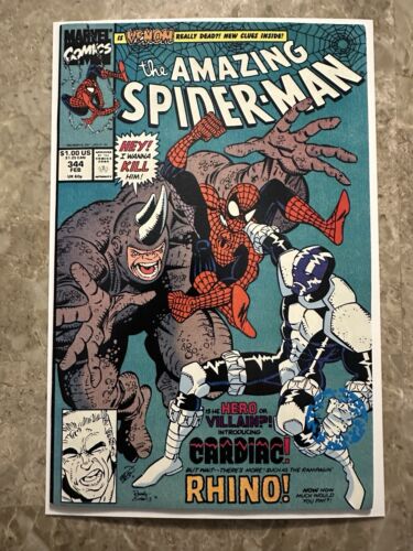 Amazing Spider-Man #344 VF/NM 9.0 (1991 Marvel Comics)