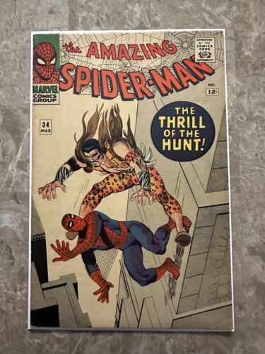 Amazing Spider-Man #34 FN 6.0 (1966 Marvel Comics)