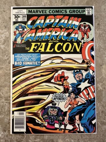 Captain America #209 (Marvel Comics 1977) - VF