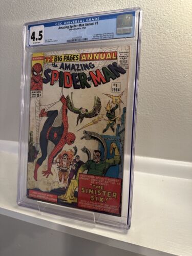 Amazing Spider-Man Annual #1 CGC 4.5 Unpressed - New Case