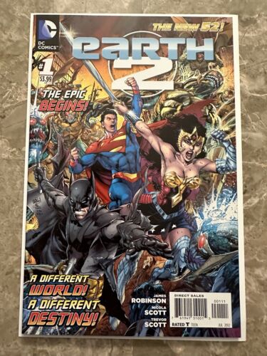 Earth 2 #1 VF/NM (DC Comics 2012)