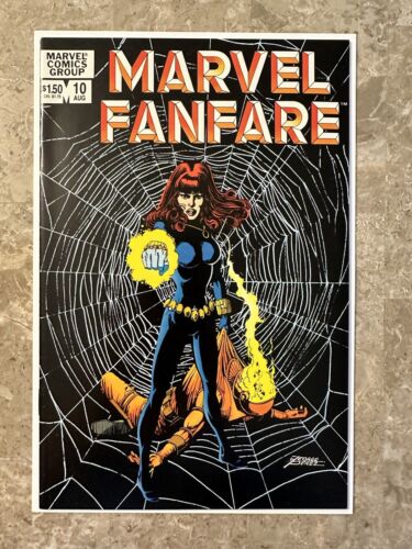 Marvel Fanfare #10 Black Widow - NM (Marvel Comics 1983)