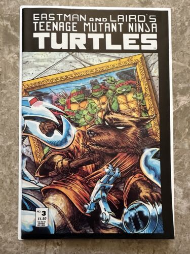 Teenage Mutant Ninja Turtles #3 2nd Print VF+ (1988 Mirage Studios)