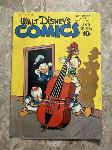 Walt Disney's Comics and Stores #84 VG 4.0 (1947 Dell)