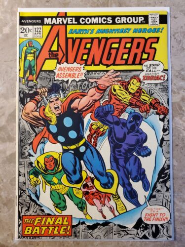 Avengers #122 (Marvel Comics 1974) - VF-