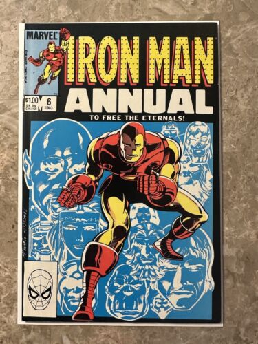 Iron Man Annual #6 (Marvel Comics 1983) - VF-