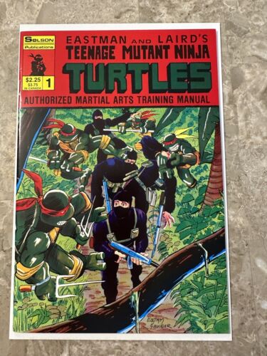 Teenage Mutant Ninja Turtles Authorized Training Manual #1 (Solson 1986) - VF+