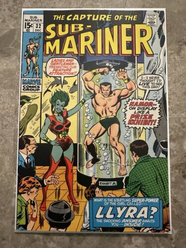 Sub-Mariner #32 VF- (Marvel Comics 1970)