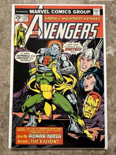 Avengers #135 FN+ (Marvel Comics 1975) - Really nice copy