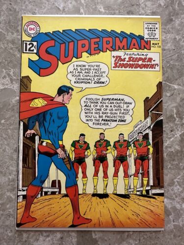 Superman #153 VF- (DC Comics 1962)