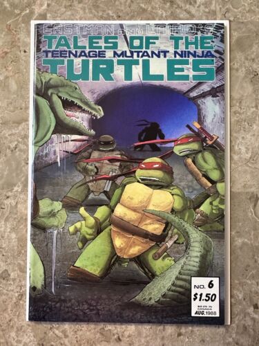 Tales of the Teenage Mutant Ninja Turtles #6 VF+ (1988 Mirage Studios)