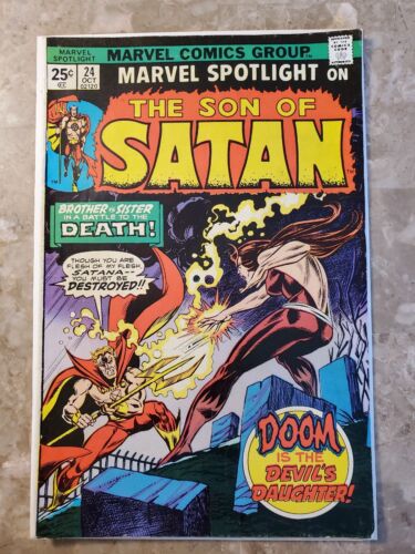 Marvel Spotlight #24 Son of Satan (1975 Marvel Comics)