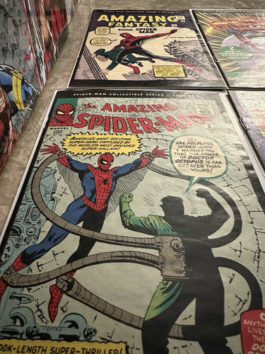 Spider-Man Collectible Series Vol. #1-18 - New Bags and Boards