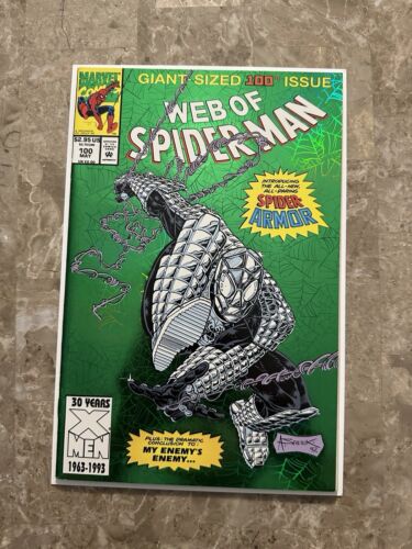 Web of Spider-Man #100 NM- (1993 Marvel Comics)