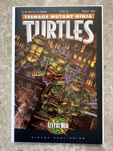 Teenage Mutant Ninja Turtles #50 VF+ (1992 Mirage Studios)