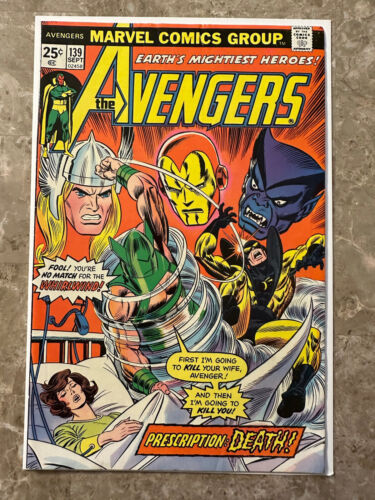 Avengers #139 (Marvel Comics 1975) - FN/VF