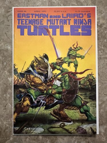 Teenage Mutant Ninja Turtles #46 7.0 FN/VF (1989 Mirage) - Nice looking copy