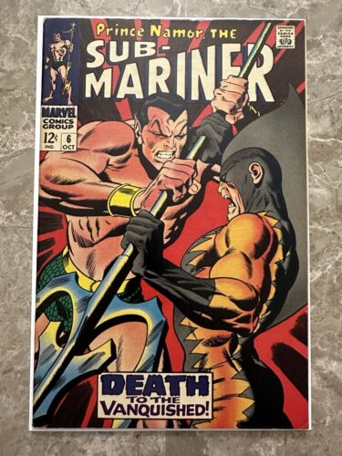 Sub-Mariner #6 FN/VF (Marvel Comics 1968)