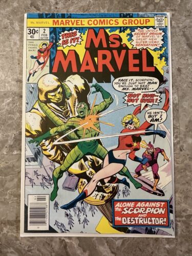 Ms. Marvel #2 (1977 Marvel Comics) - FN