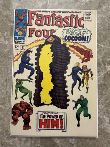 Fantastic Four #67 VF (1967 Marvel Comics) - 1st Appearance of Him (Warlock)