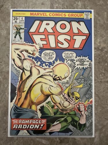 Iron Fist #4 VF 8.5 (1976 Marvel Comics)