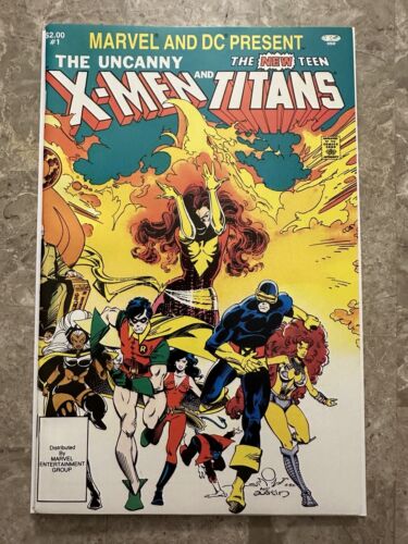 Marvel & DC Present the Uncanny X-Men & the New Teen Titans VF/NM (1992)