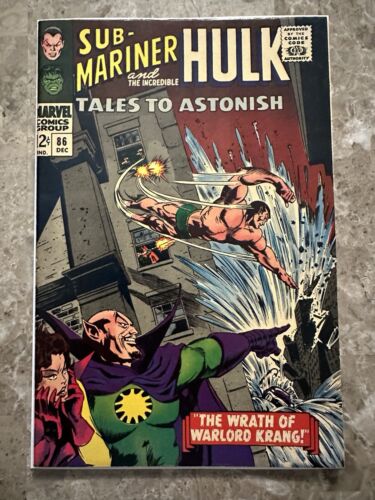 Tales to Astonish #86 VF+ 8.5 (1966 Marvel Comics) - Strong Copy