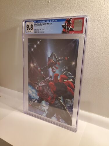 Miles Morales Spider-Man #25 CGC 9.8 -Frankies Comics Variant - Custom CGC Label