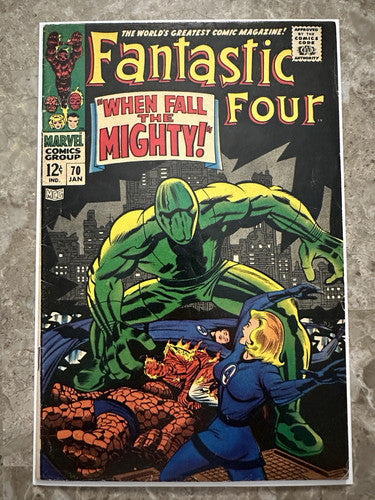 Fantastic Four #70 VG/FN 5.0 (1968 Marvel Comics)