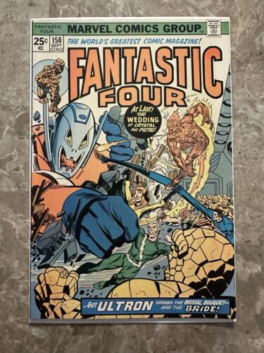 Fantastic Four #150 FN+ 6.5 (1974 Marvel Comics) - Nice looking for grade