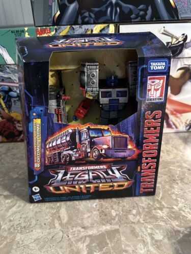 Transformers United G2 Universe Laser Optimus Prime (Hasbro) - New & Sealed