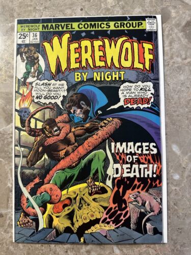 Vintage Werewolf by Night #36 (Marvel Comics 1976) - FN/VF