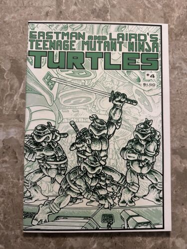 Teenage Mutant Ninja Turtles #4 VF/NM  9.0 (1985 Mirage Studios)