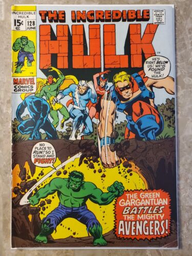 Incredible Hulk #128 (1970 Marvel Comics)  - Bronze Age