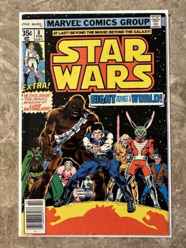 Star Wars #8 RARE Pizzazz Variant (Marvel Comics 1978) - FN/VF