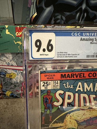 Amazing Spider-Man #154 CGC 9.6 WP (1976 Marvel)