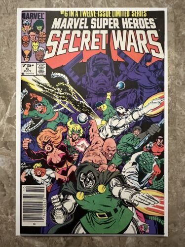 Marvel Super Heroes: Secret Wars #6 Newsstand 9.0-9.2 VF/NM (Marvel Comics 1984)