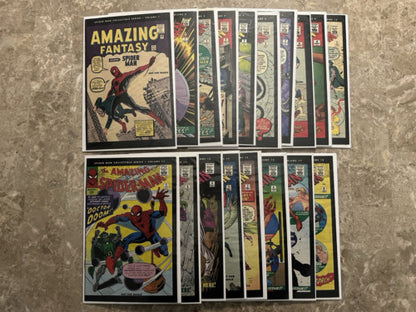 Spider-Man Collectible Series Vol. #1-18 - New Bags and Boards